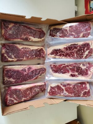 10oz AAA Striploin Steaks