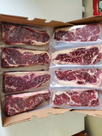 10oz AAA Striploin Steaks