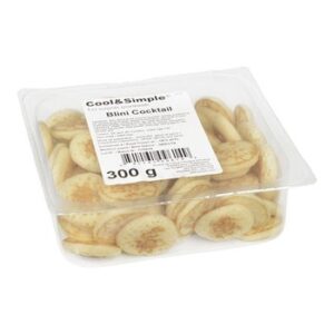 Canapes, Miniature Blini Cocktail, 4.5G