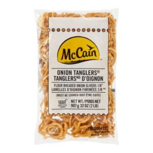 Onion Rings, Tangler, Frozen Appetizer