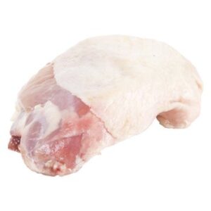Chicken Thighs, Bone In Skin On Natural, Bulk, Frozen