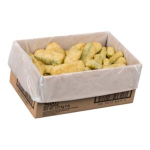 Zucchini Wedges, Battered, Appetizer, 105 Piece, Trans Fat Compliant