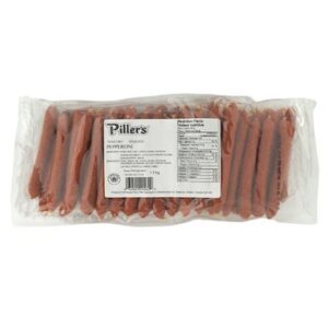 Pepperettes, Cooked, Pepperoni, Fresh