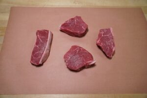 Beef Steaks, 4oz Center Cut Top Sirloin, Grade-Aaa, Fresh
