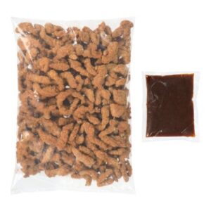 Entree, Ginger Beef, Cooked With Sauce, Frozen