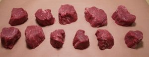 Beef Steaks, 8oz End To End Tenderloin, Grade-Aaa, Fresh