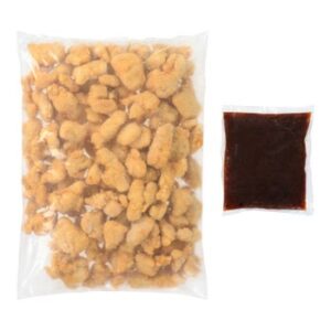 Chicken, General Tso, Cooked, Frozen