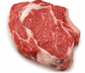 Beef Rib Steaks, 12oz, Grade Aaa, Canadian Roundtable Of Sustainable Beef, Fresh, Jit
