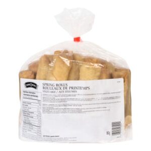 Spring Rolls, Vegetable, Appetizer, 72g