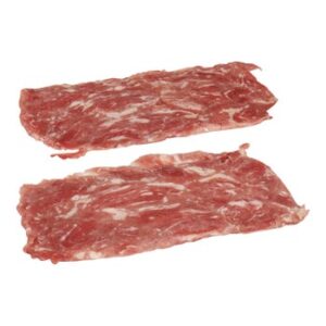 Beef Steaks, 4oz Sliced Philly, Seasoned, Frozen