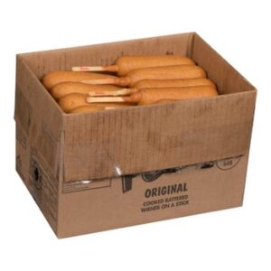 Corn Dogs, Battered, Wiener On Sticks Frozen