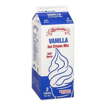 "Ice Cream Mix, Vanilla, Frozen, Fresh to Frozen"