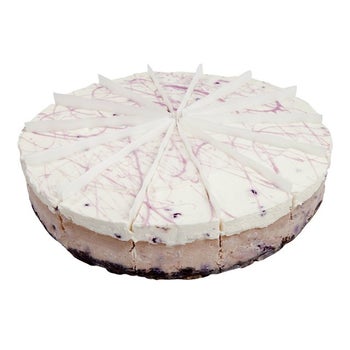 "Cheesecake, 10In White Chocolate Blueberry"